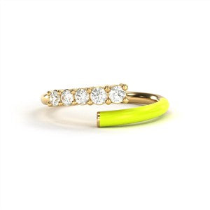 two tone elegant ring