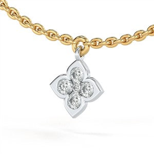 the mystic meadow diamond necklace