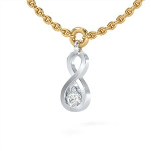 the infinity shape Necklace