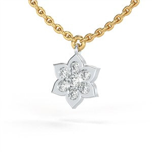 gold novae diamond necklace
